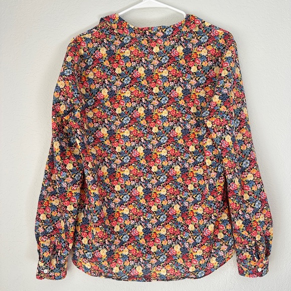 Sézane Pierro shirt in a floral print,  organic cotton. - Picture 2 of 6